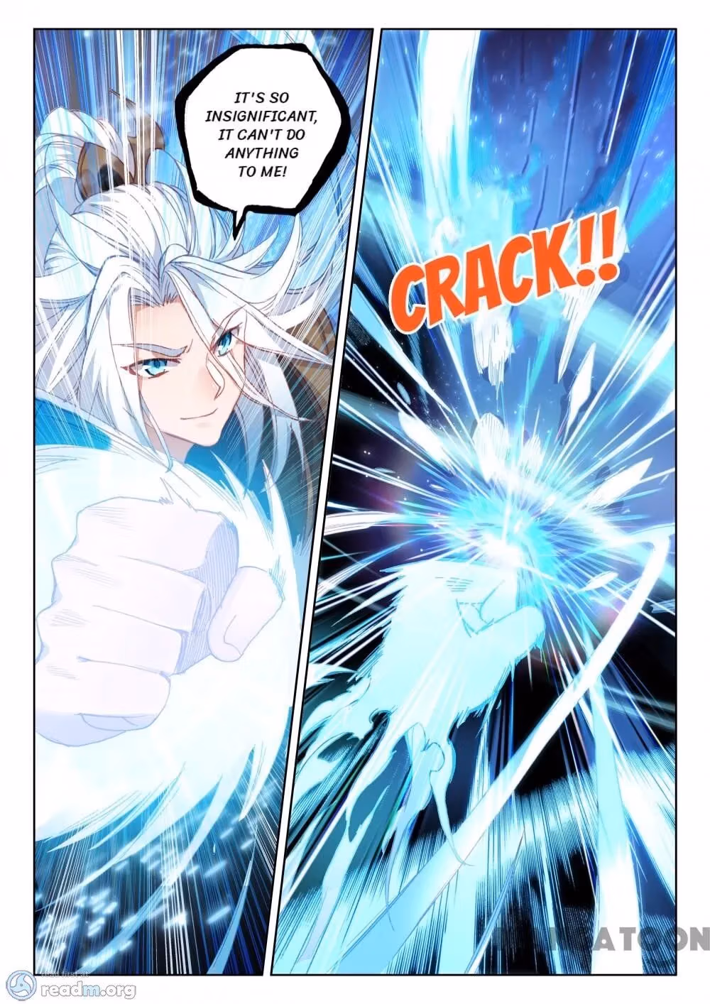 Read The Divine Punished One chapter 142 image 7 on Lezhin
