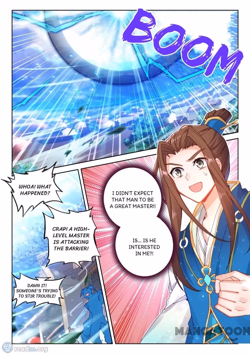 Read The Divine Punished One chapter 142 image 8 on Lezhin