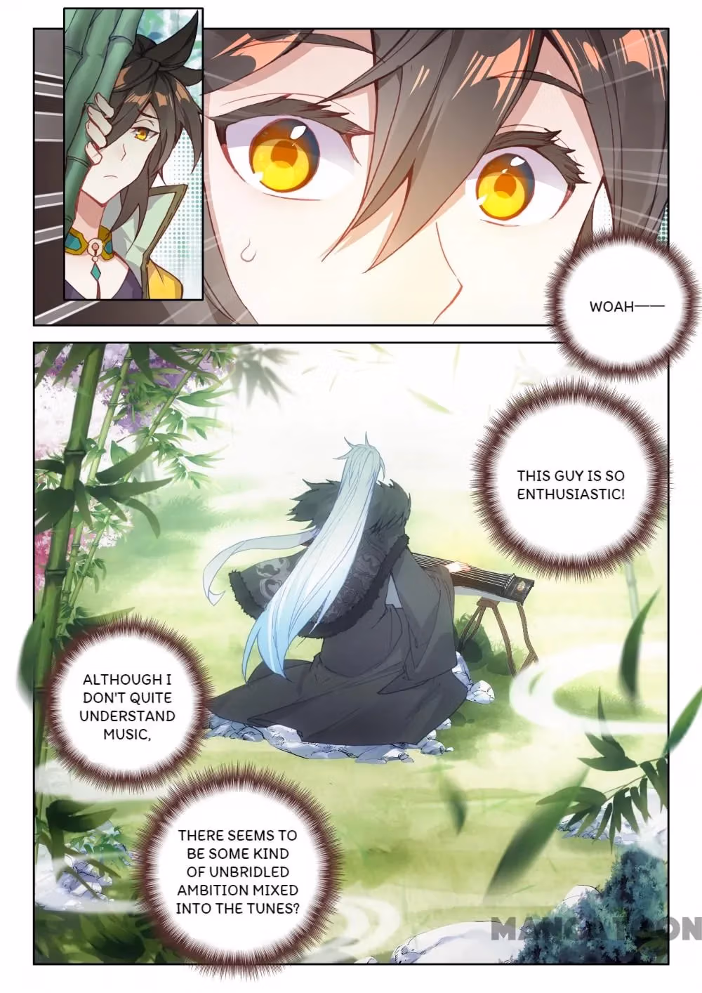 Read The Divine Punished One chapter 144 image 2 on Lezhin