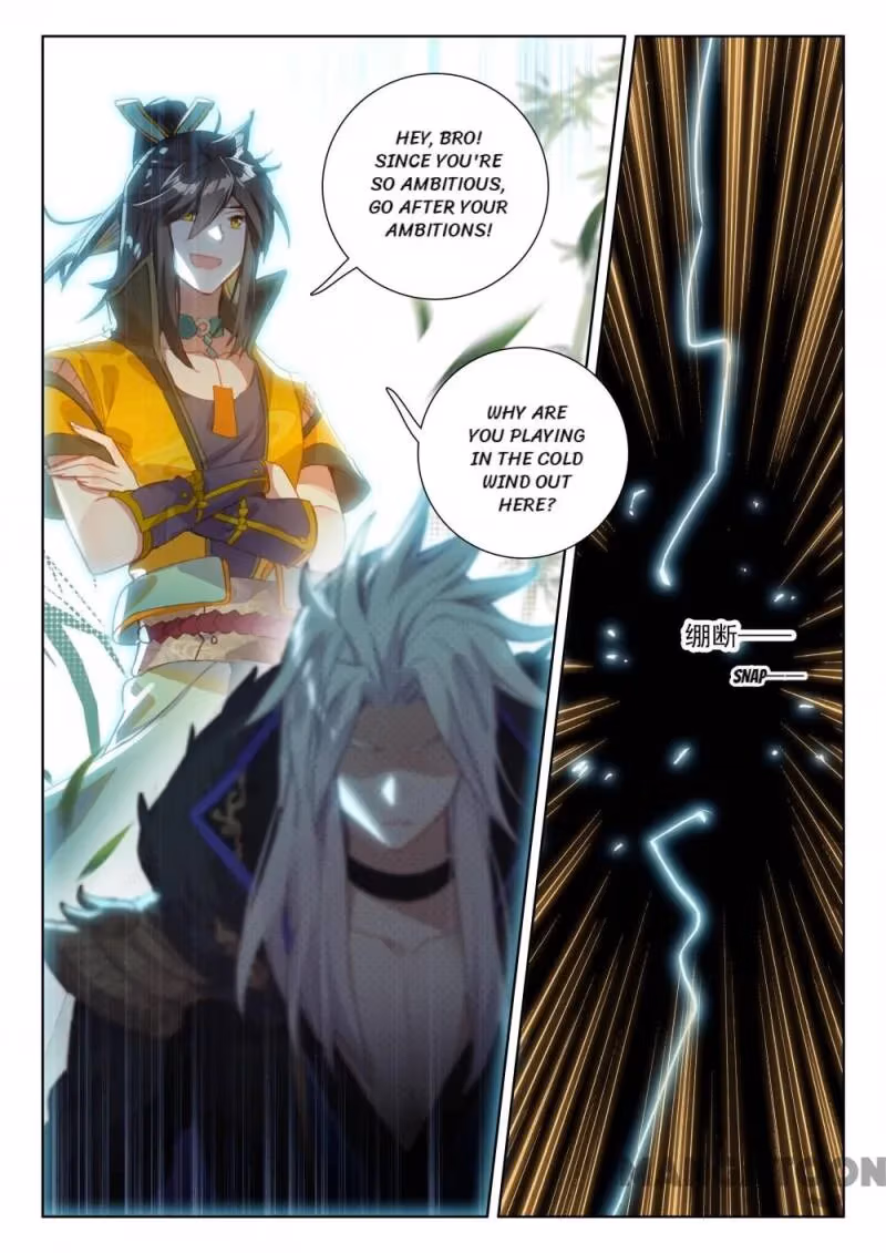 Read The Divine Punished One chapter 144 image 4 on Lezhin