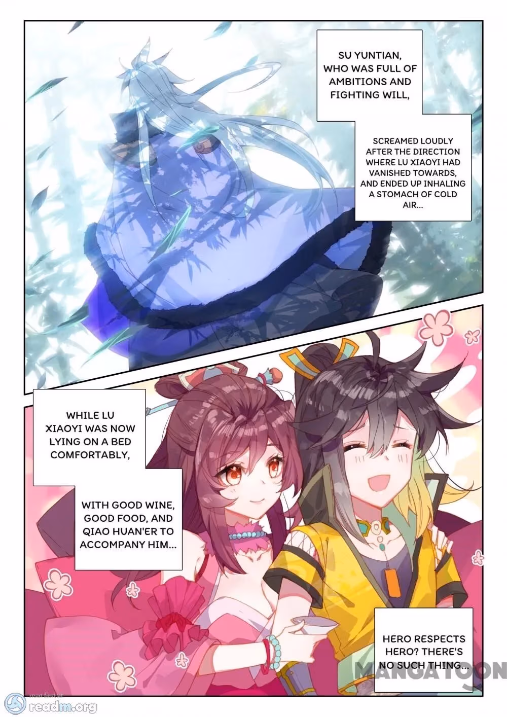 Read The Divine Punished One chapter 145 image 3 on Lezhin
