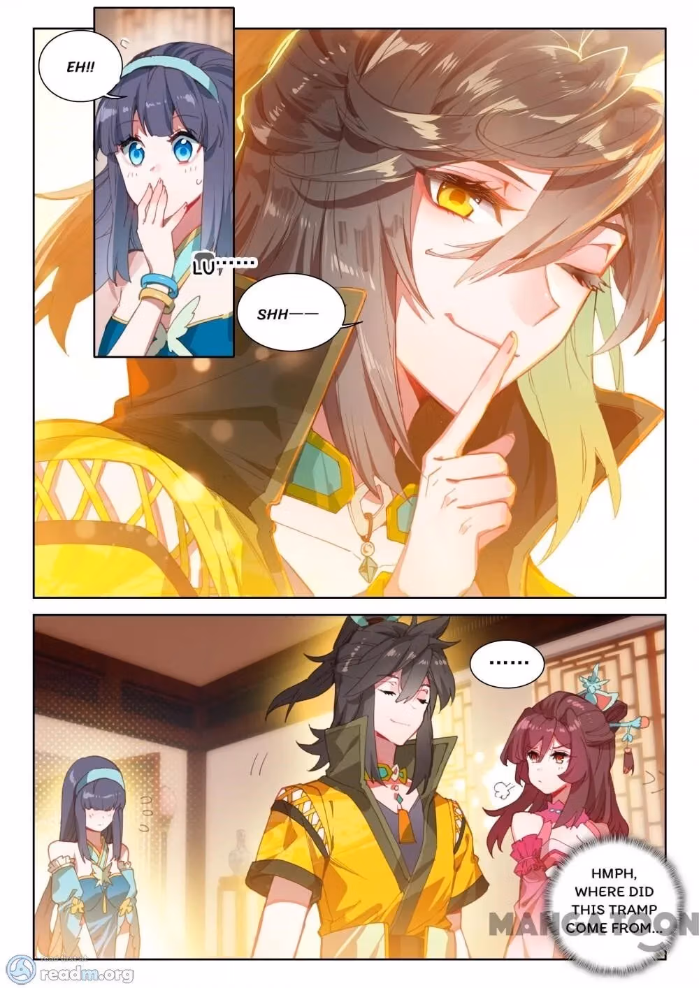 Read The Divine Punished One chapter 145 image 6 on Lezhin