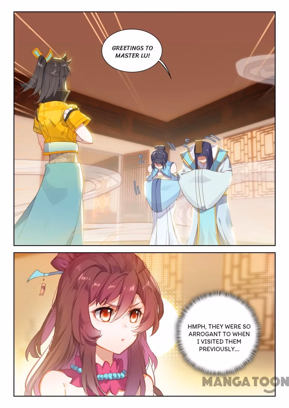 Read The Divine Punished One chapter 146 image 0 on Lezhin
