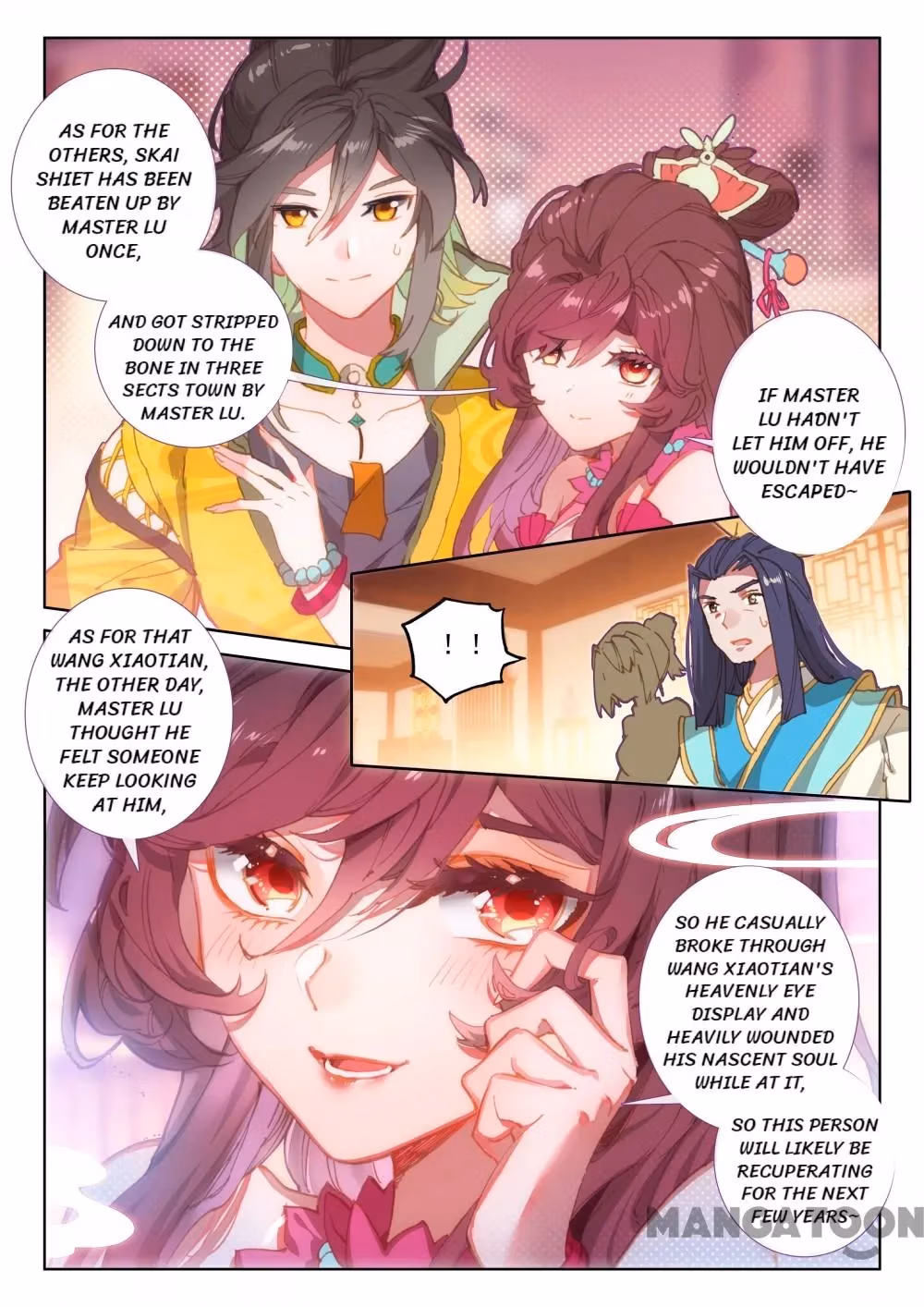 Read The Divine Punished One chapter 146 image 3 on Lezhin