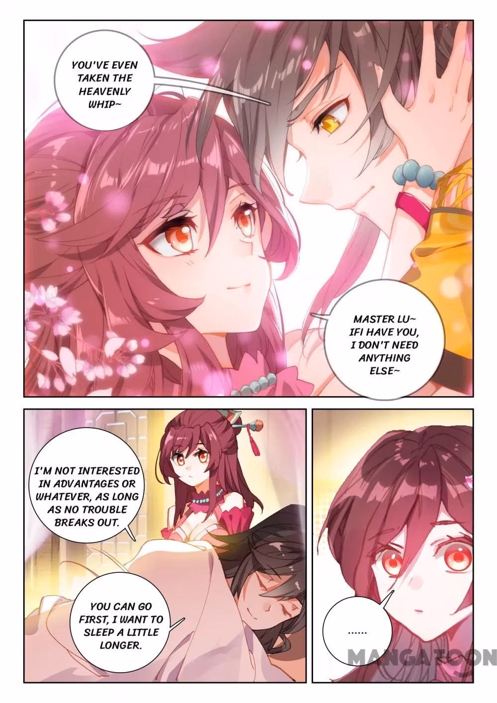 Read The Divine Punished One chapter 148 image 3 on Lezhin