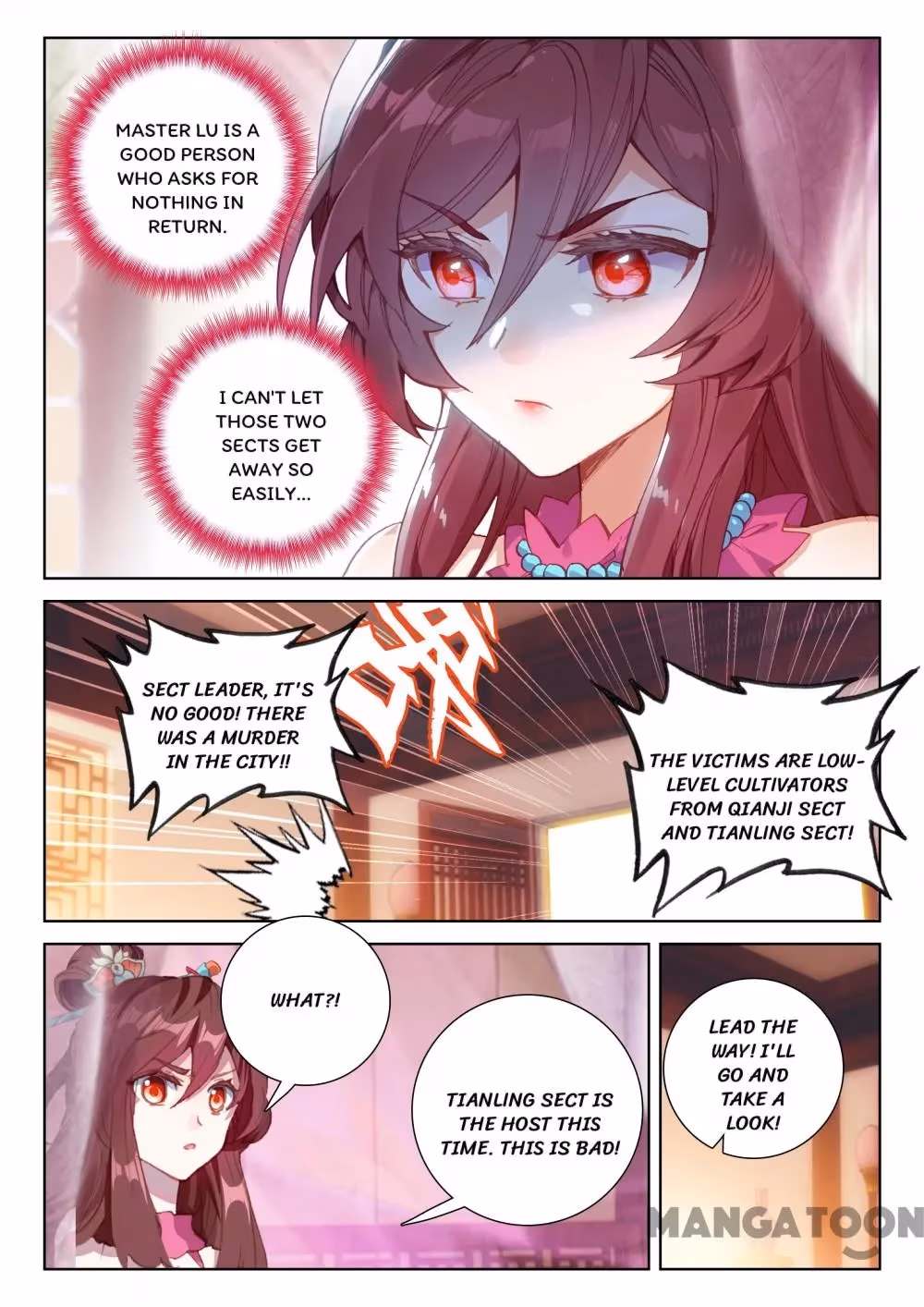 Read The Divine Punished One chapter 148 image 4 on Lezhin
