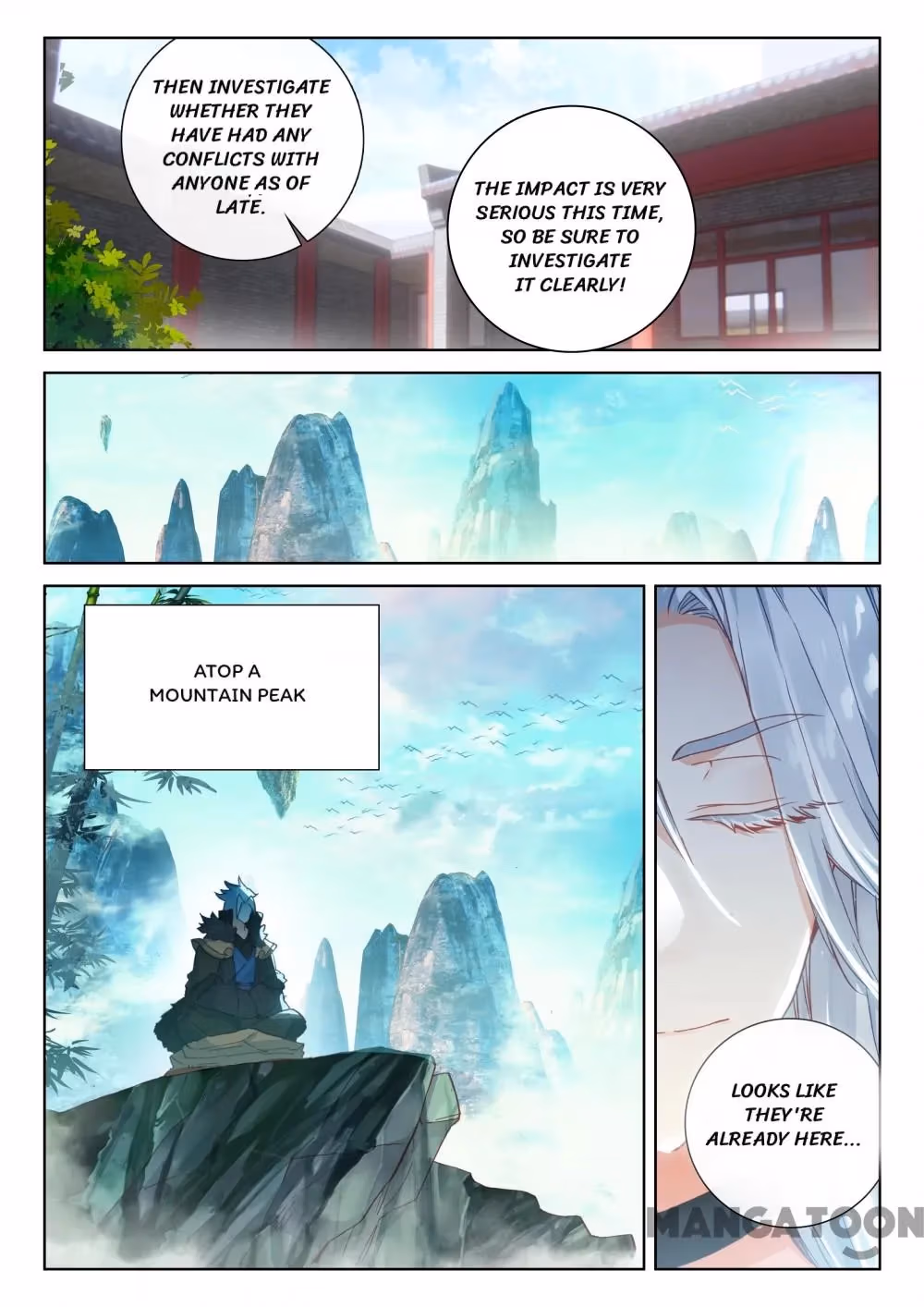 Read The Divine Punished One chapter 148 image 6 on Lezhin