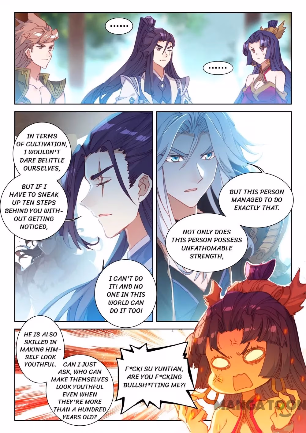 Read The Divine Punished One chapter 149 image 5 on Lezhin