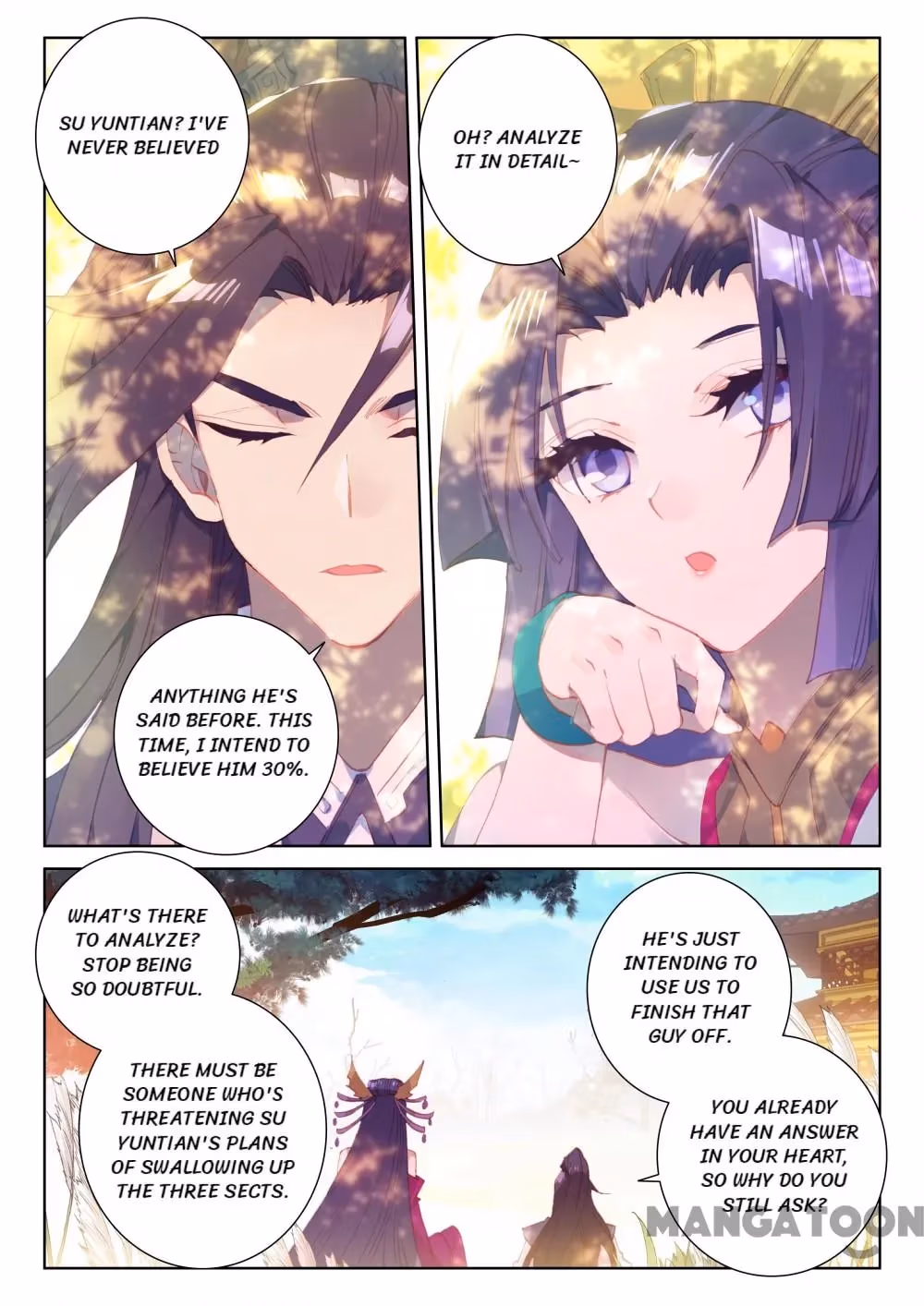 Read The Divine Punished One chapter 151 image 1 on Lezhin