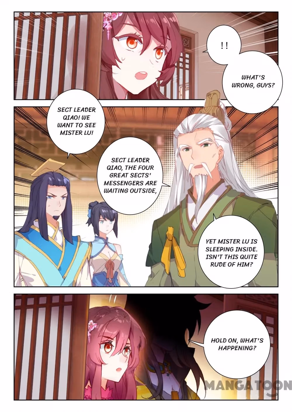 Read The Divine Punished One chapter 151 image 5 on Lezhin