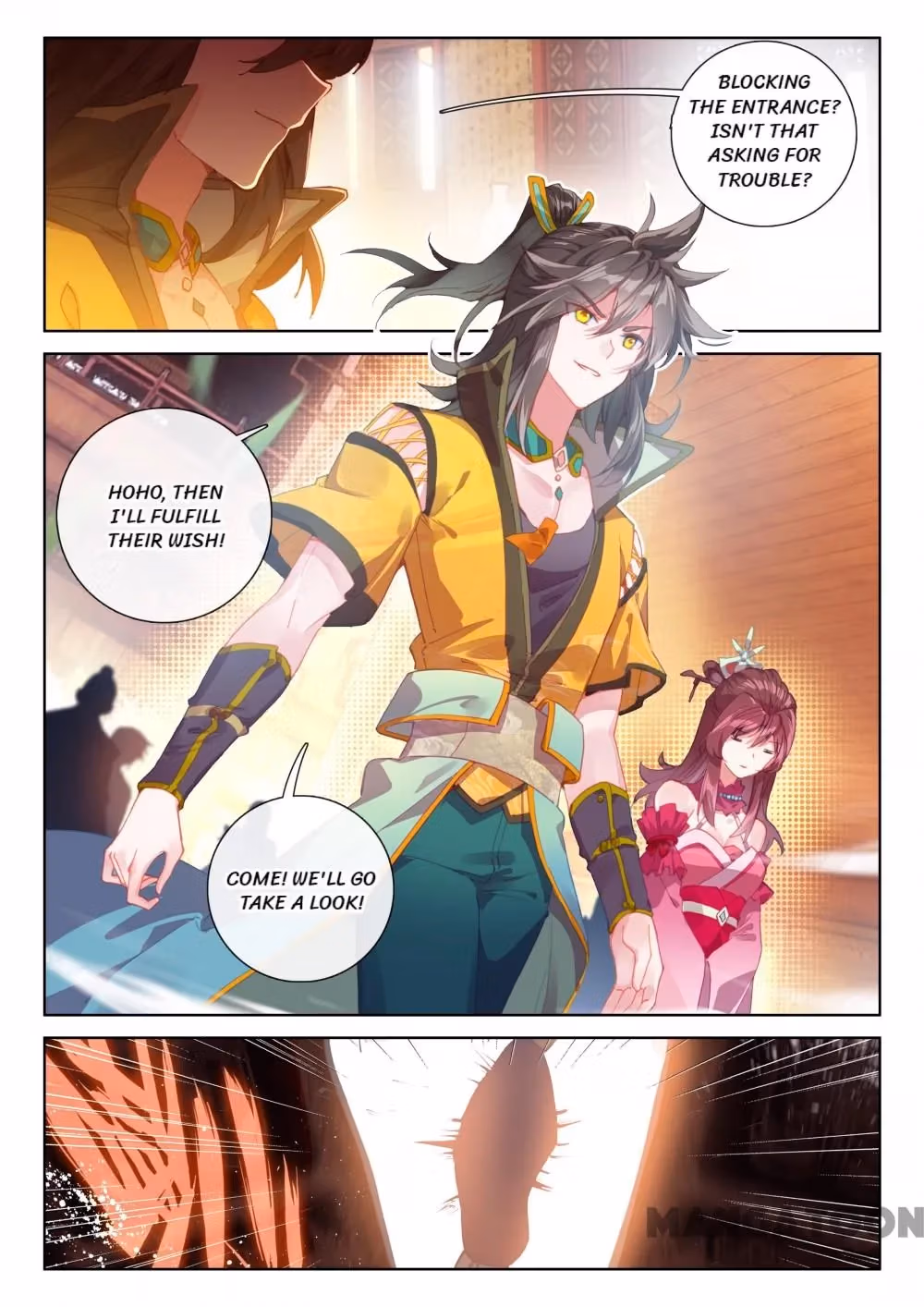 Read The Divine Punished One chapter 152 image 0 on Lezhin