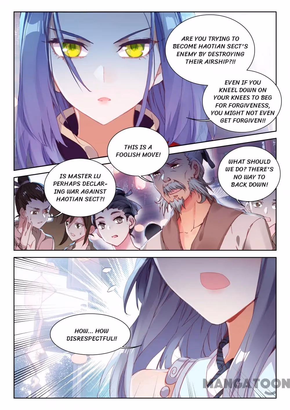 Read The Divine Punished One chapter 152 image 4 on Lezhin