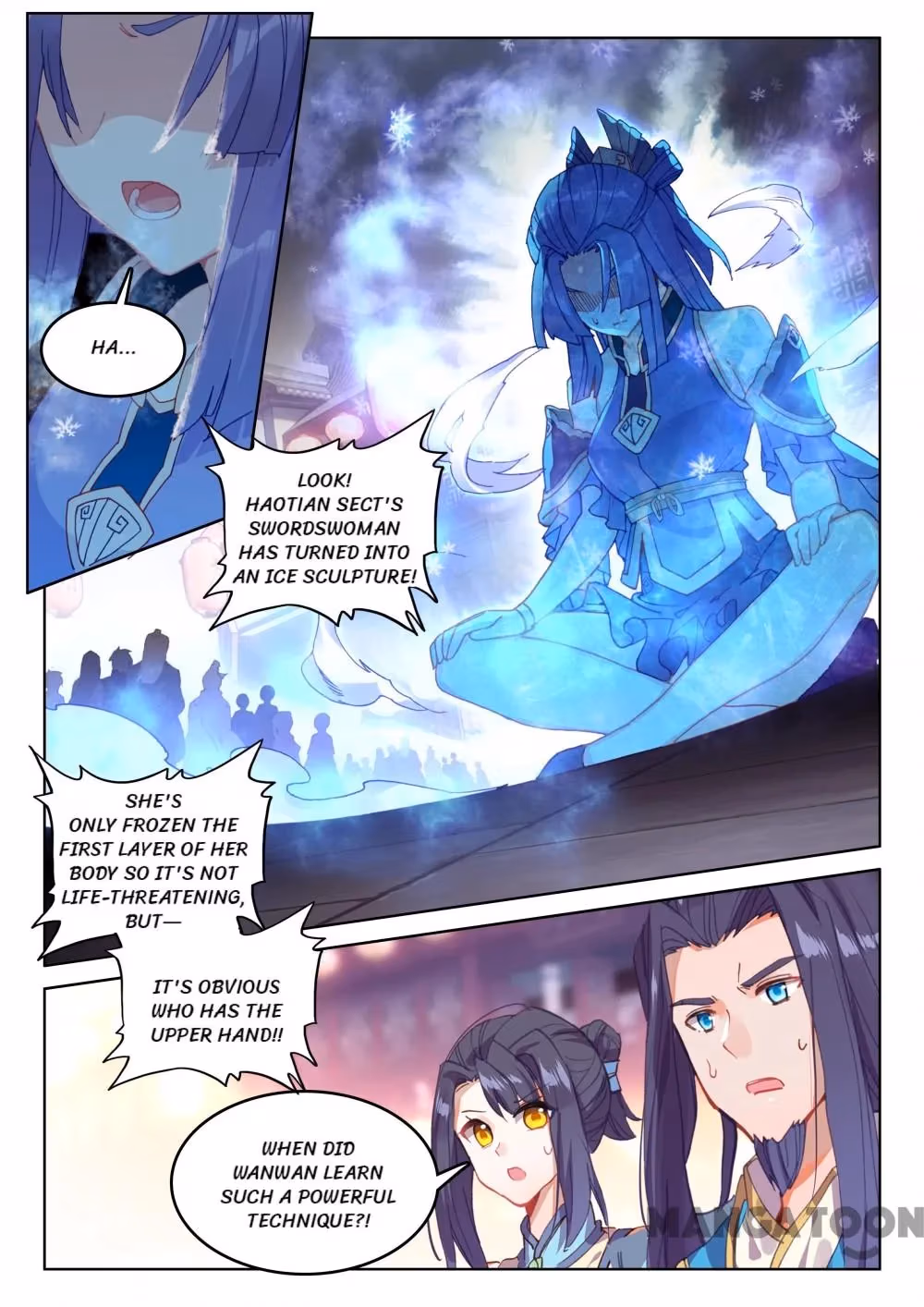 Read The Divine Punished One chapter 153 image 2 on Lezhin