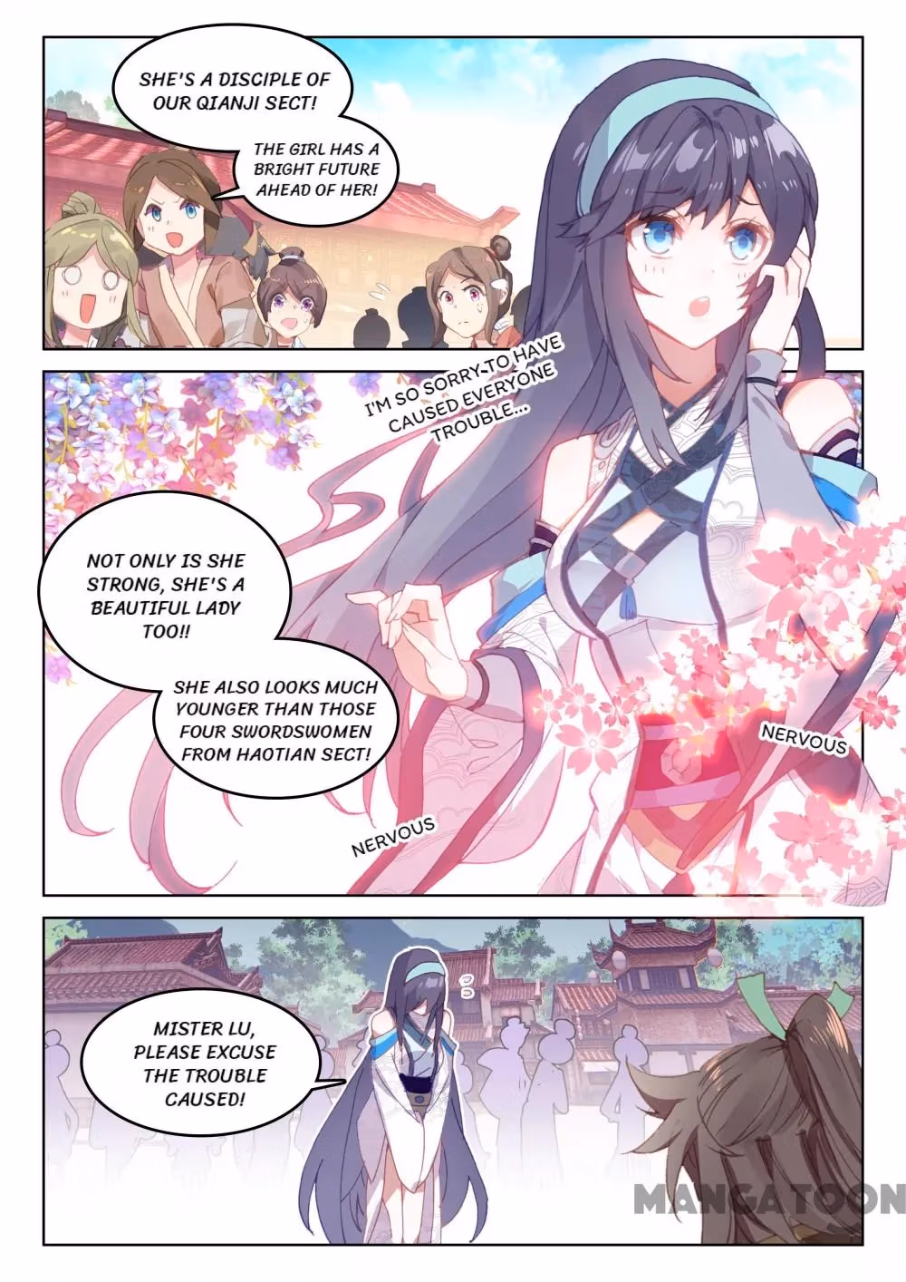 Read The Divine Punished One chapter 153 image 3 on Lezhin