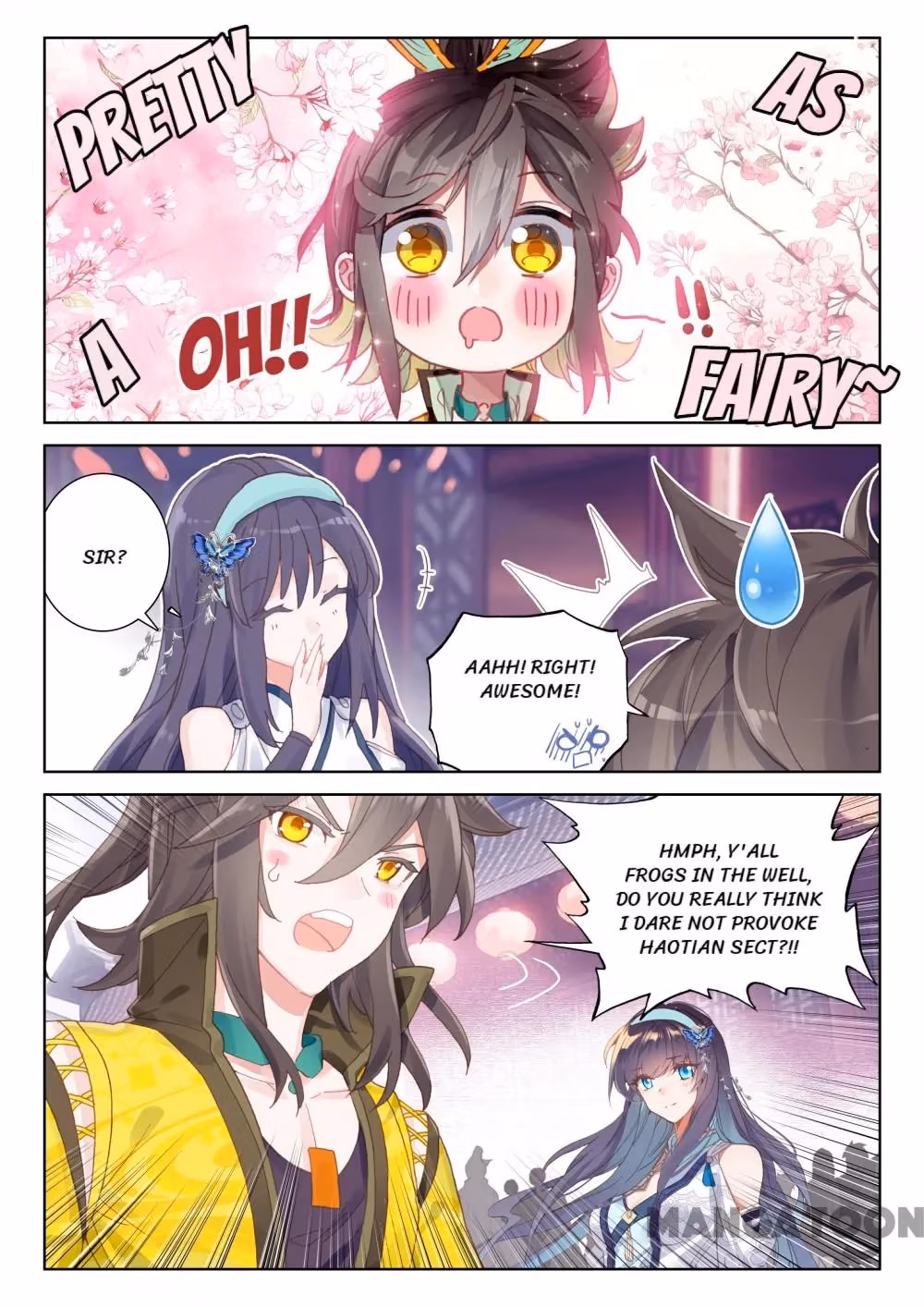 Read The Divine Punished One chapter 153 image 4 on Lezhin