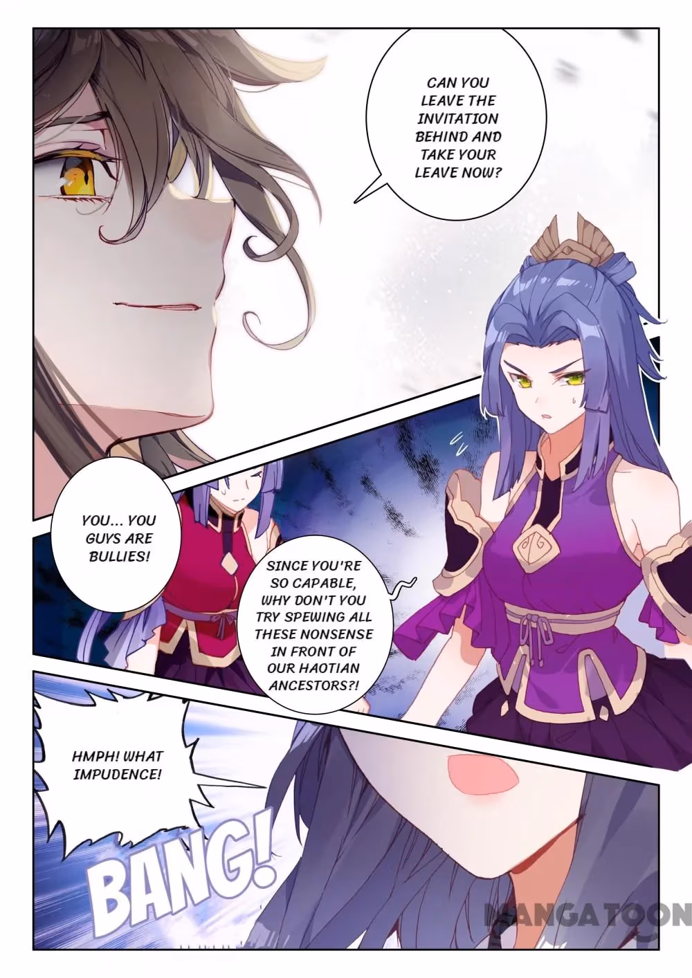 Read The Divine Punished One chapter 153 image 5 on Lezhin