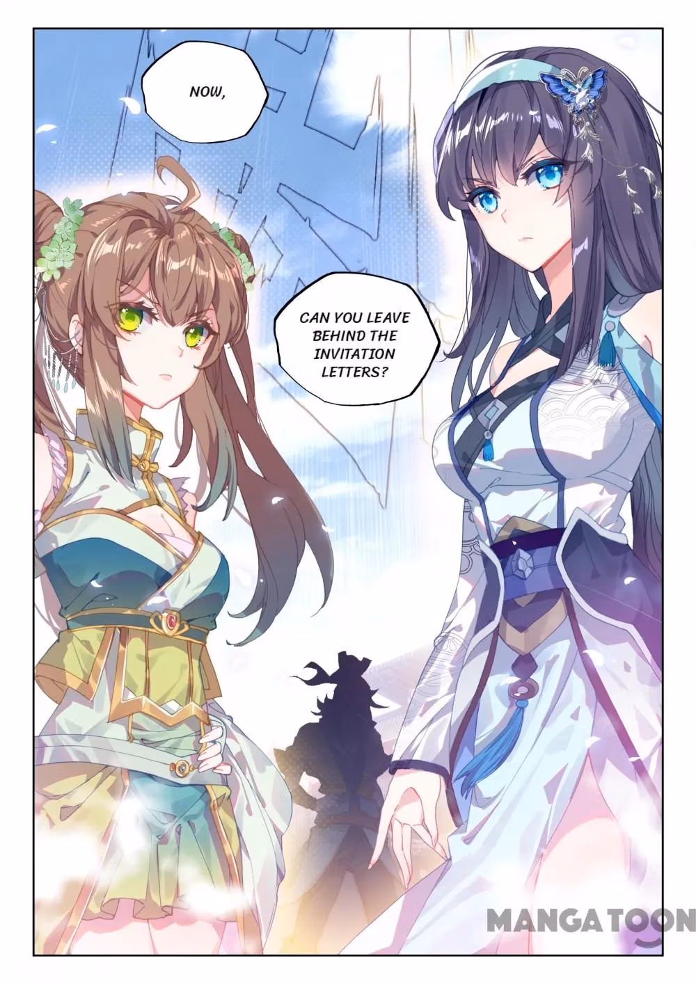 Read The Divine Punished One chapter 154 image 1 on Lezhin