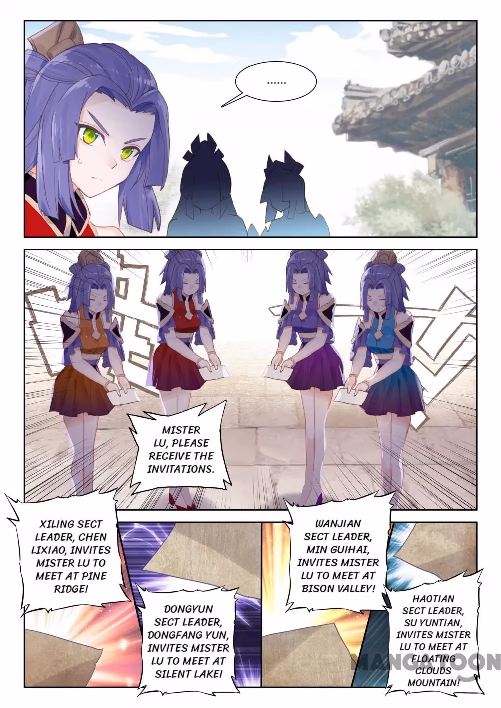 Read The Divine Punished One chapter 154 image 2 on Lezhin