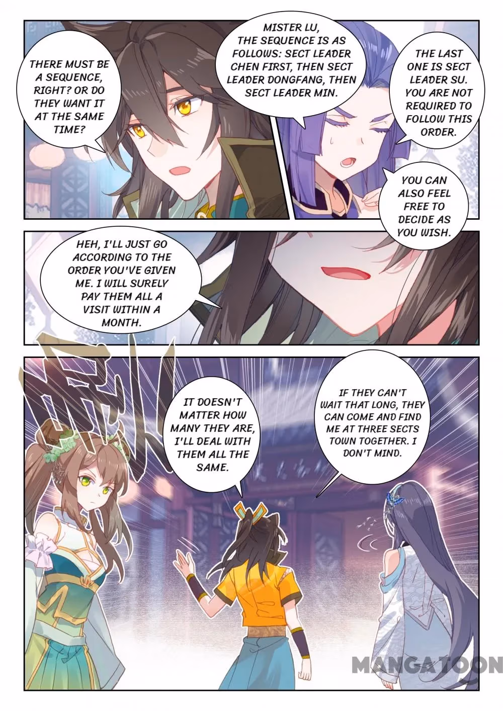 Read The Divine Punished One chapter 154 image 3 on Lezhin