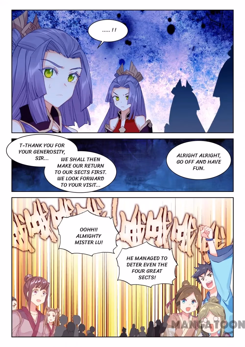 Read The Divine Punished One chapter 154 image 4 on Lezhin