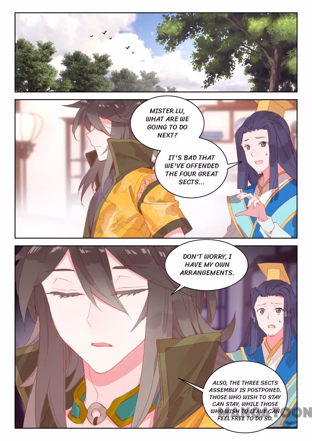 Read The Divine Punished One chapter 154 image 6 on Lezhin