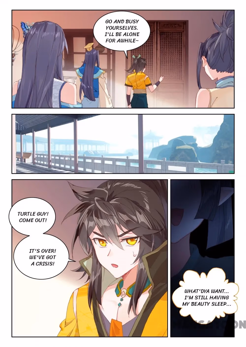 Read The Divine Punished One chapter 154 image 7 on Lezhin
