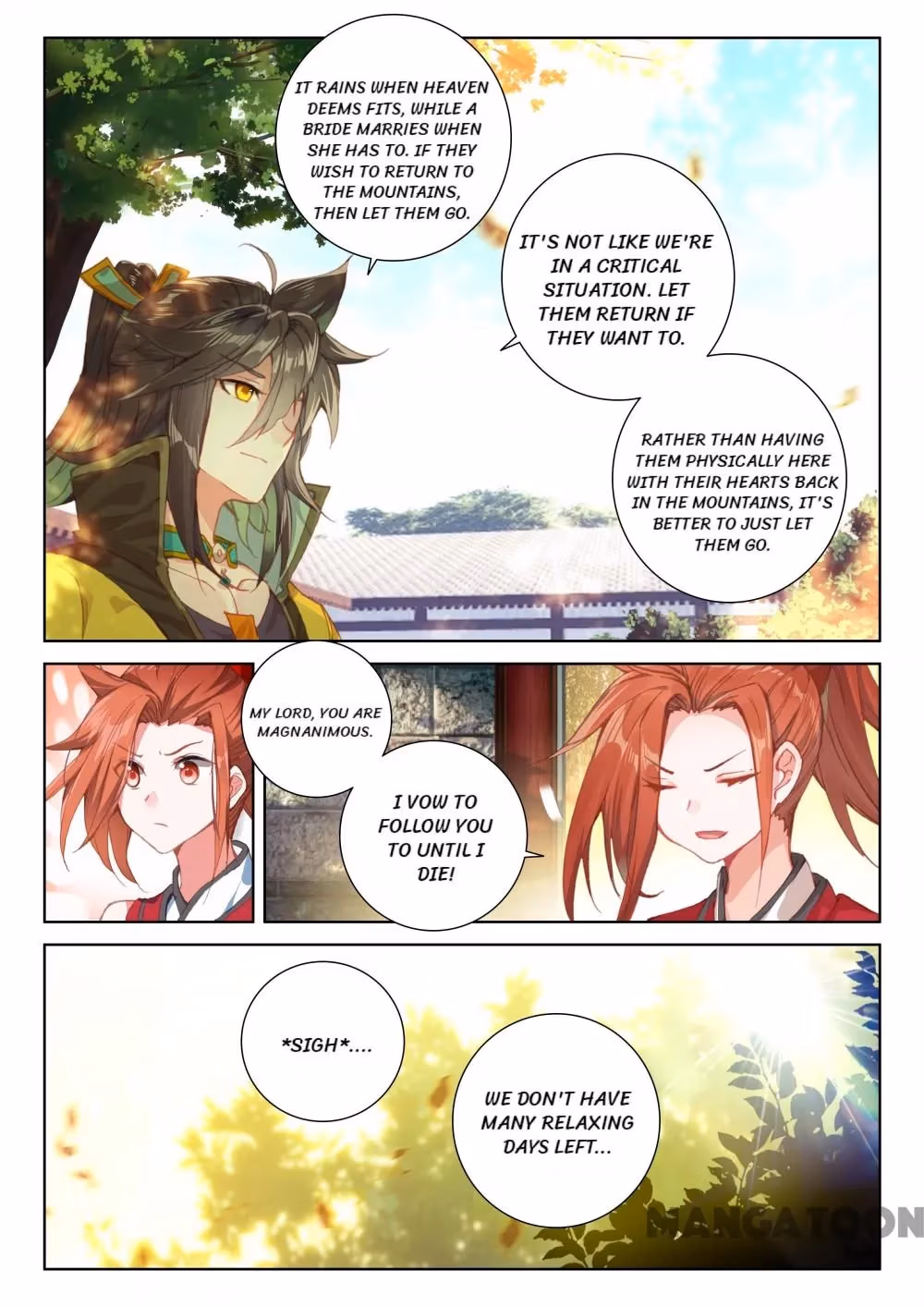 Read The Divine Punished One chapter 156 image 3 on Lezhin