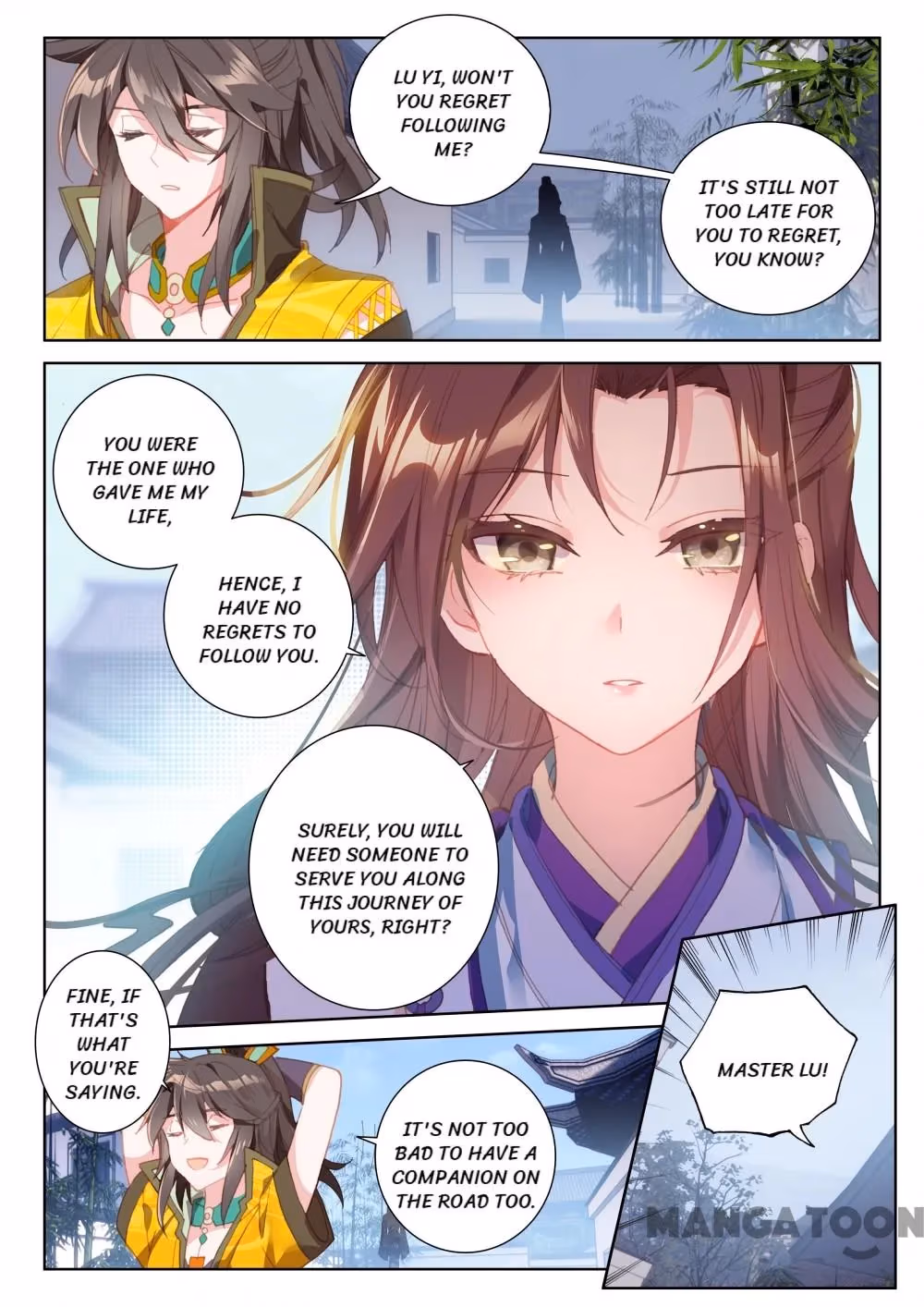 Read The Divine Punished One chapter 156 image 7 on Lezhin
