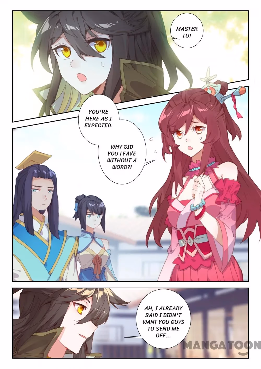 Read The Divine Punished One chapter 157 image 1 on Lezhin