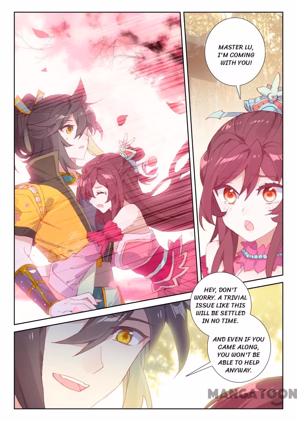 Read The Divine Punished One chapter 157 image 2 on Lezhin