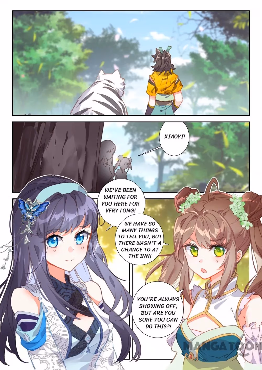 Read The Divine Punished One chapter 157 image 4 on Lezhin