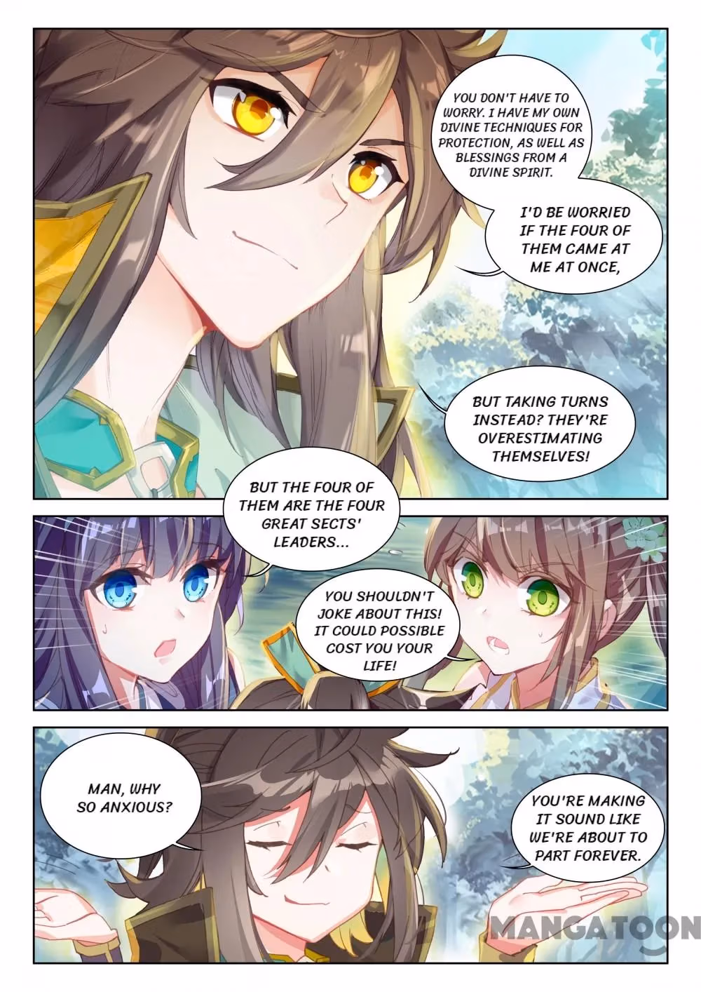 Read The Divine Punished One chapter 157 image 6 on Lezhin