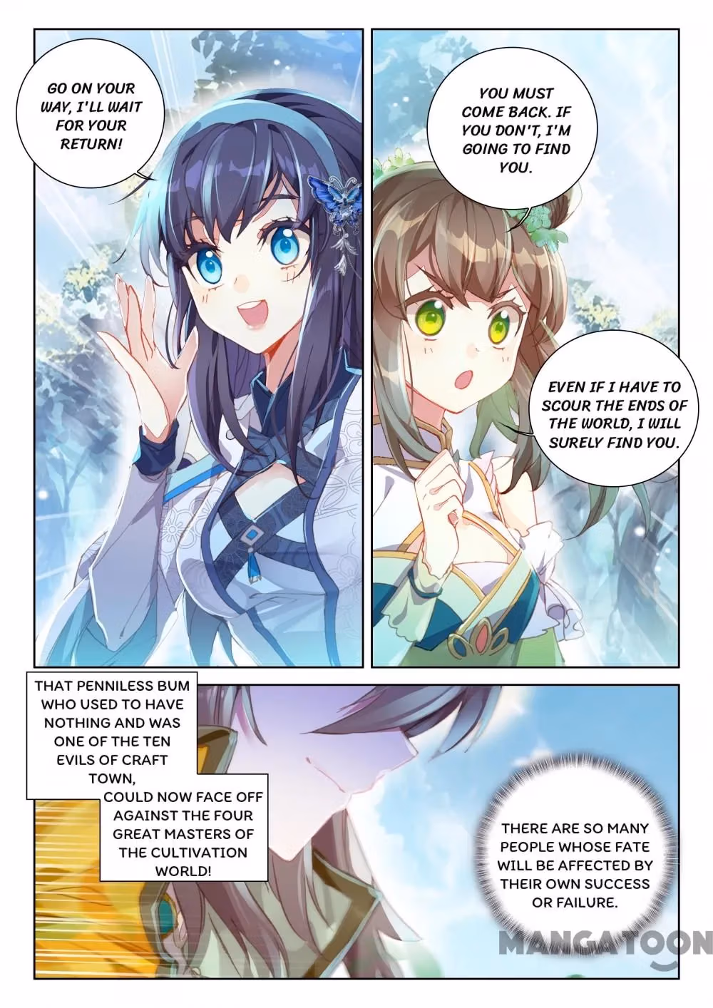 Read The Divine Punished One chapter 158 image 1 on Lezhin