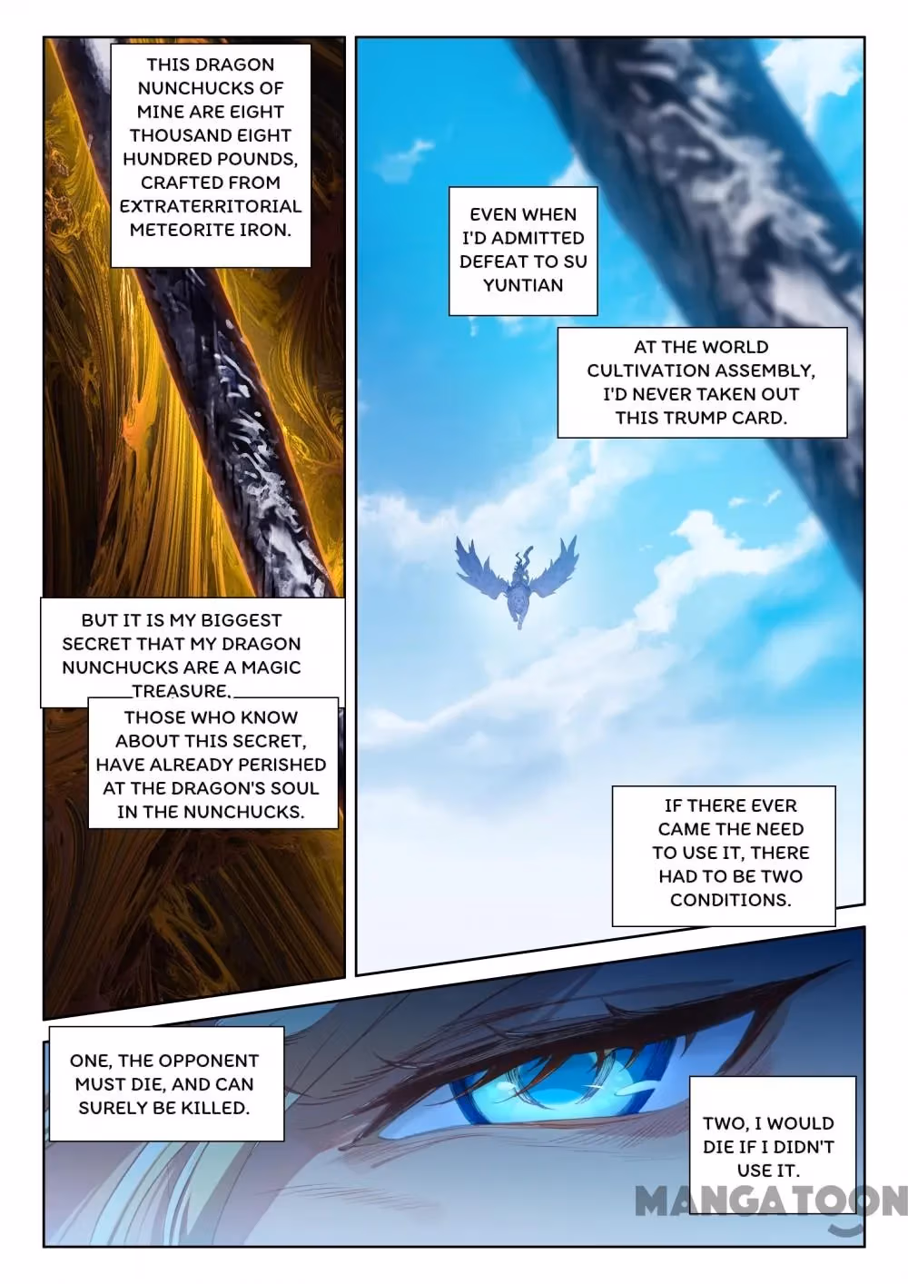 Read The Divine Punished One chapter 158 image 4 on Lezhin