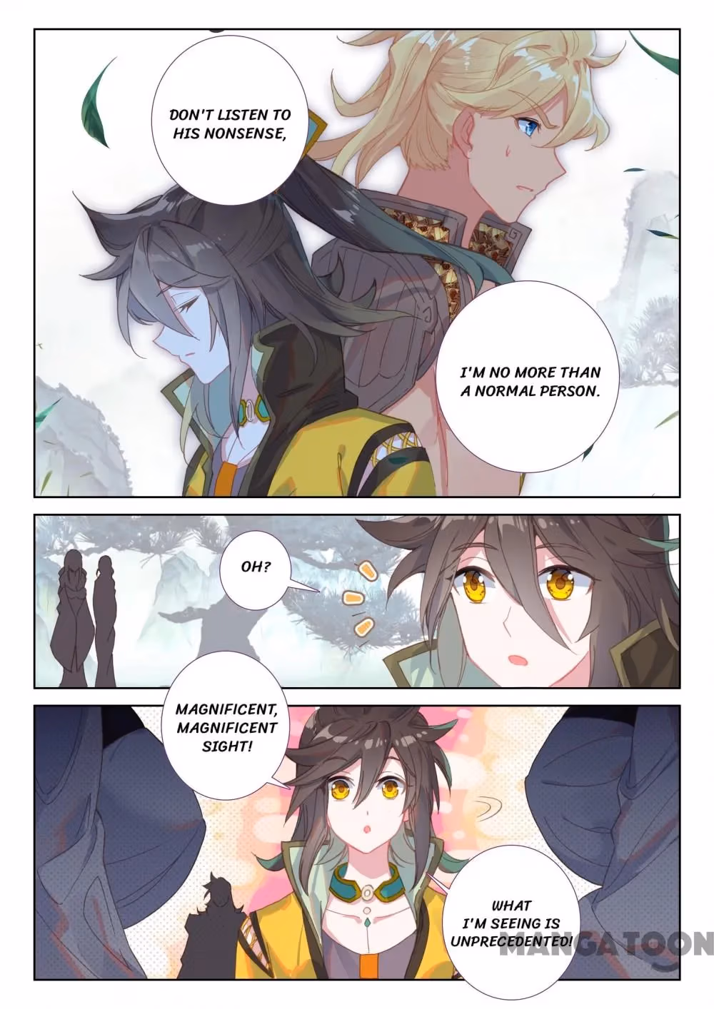Read The Divine Punished One chapter 159 image 2 on Lezhin