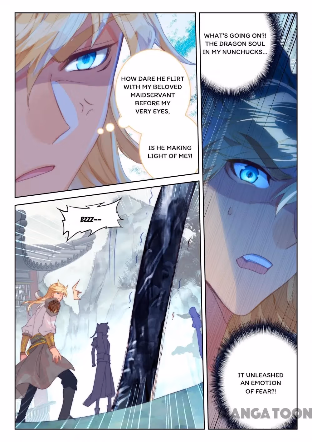 Read The Divine Punished One chapter 159 image 3 on Lezhin