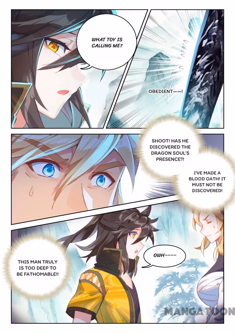 Read The Divine Punished One chapter 159 image 4 on Lezhin