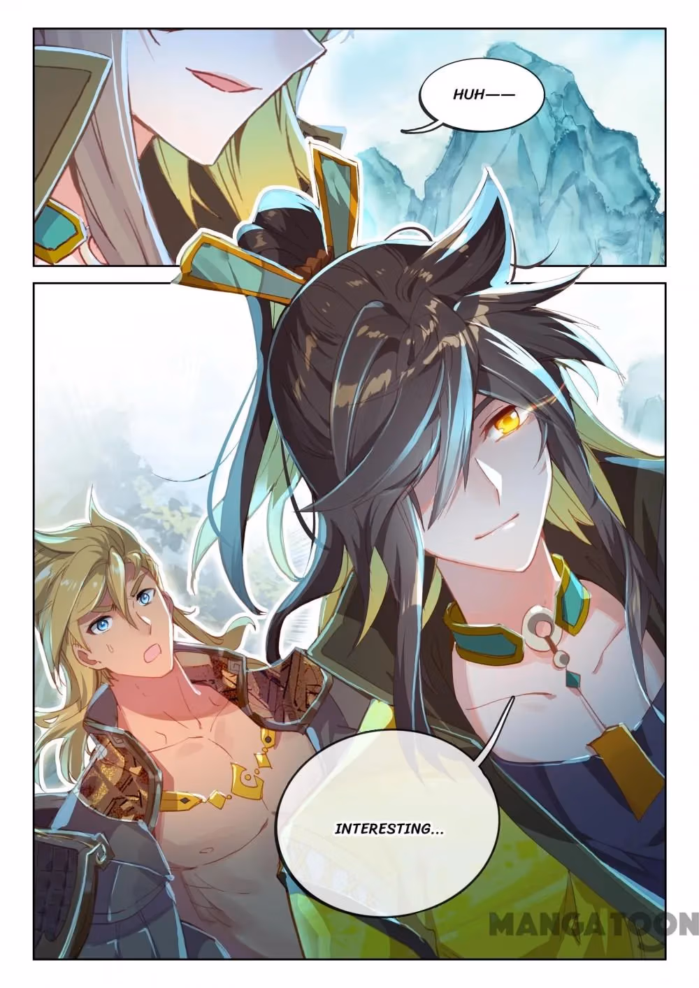 Read The Divine Punished One chapter 159 image 5 on Lezhin