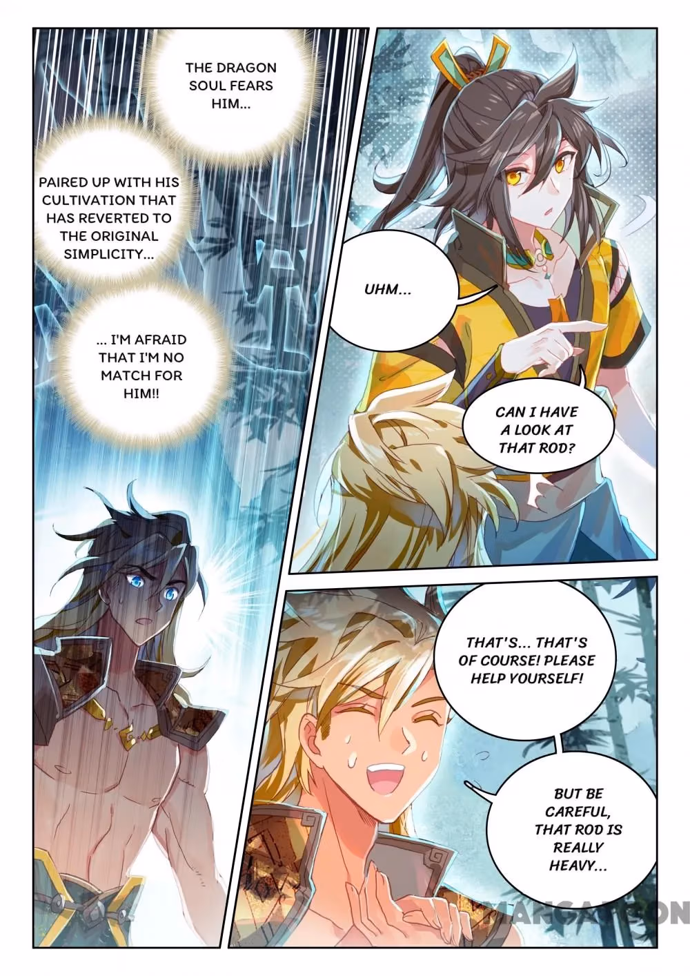 Read The Divine Punished One chapter 159 image 6 on Lezhin