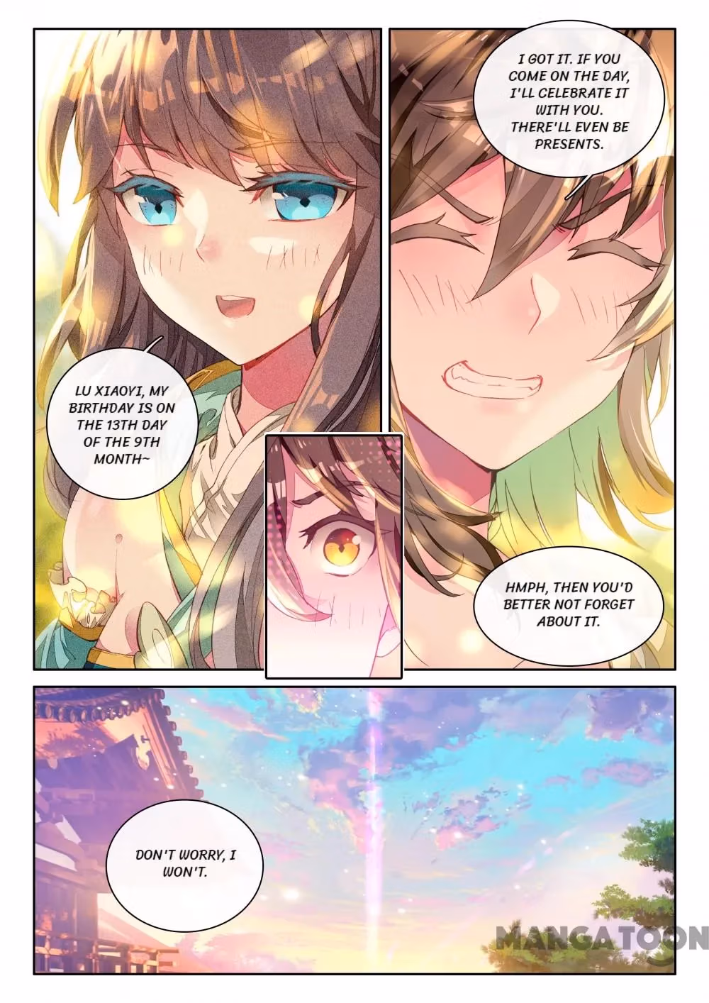 Read The Divine Punished One chapter 16 image 2 on Lezhin