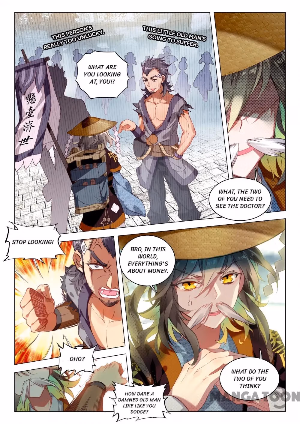 Read The Divine Punished One chapter 16 image 5 on Lezhin