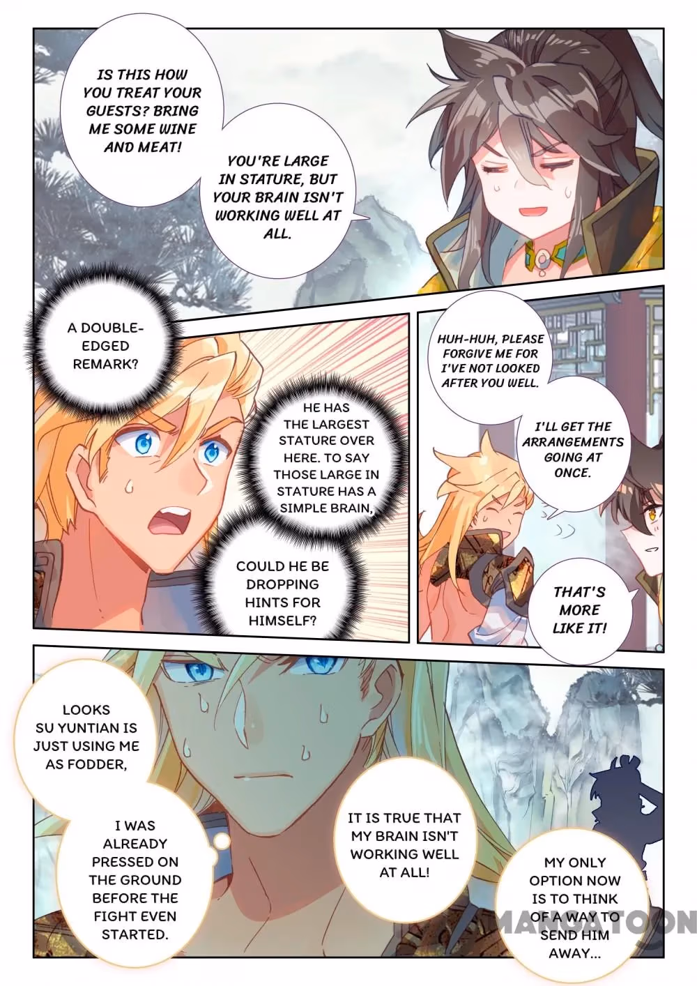 Read The Divine Punished One chapter 160 image 1 on Lezhin