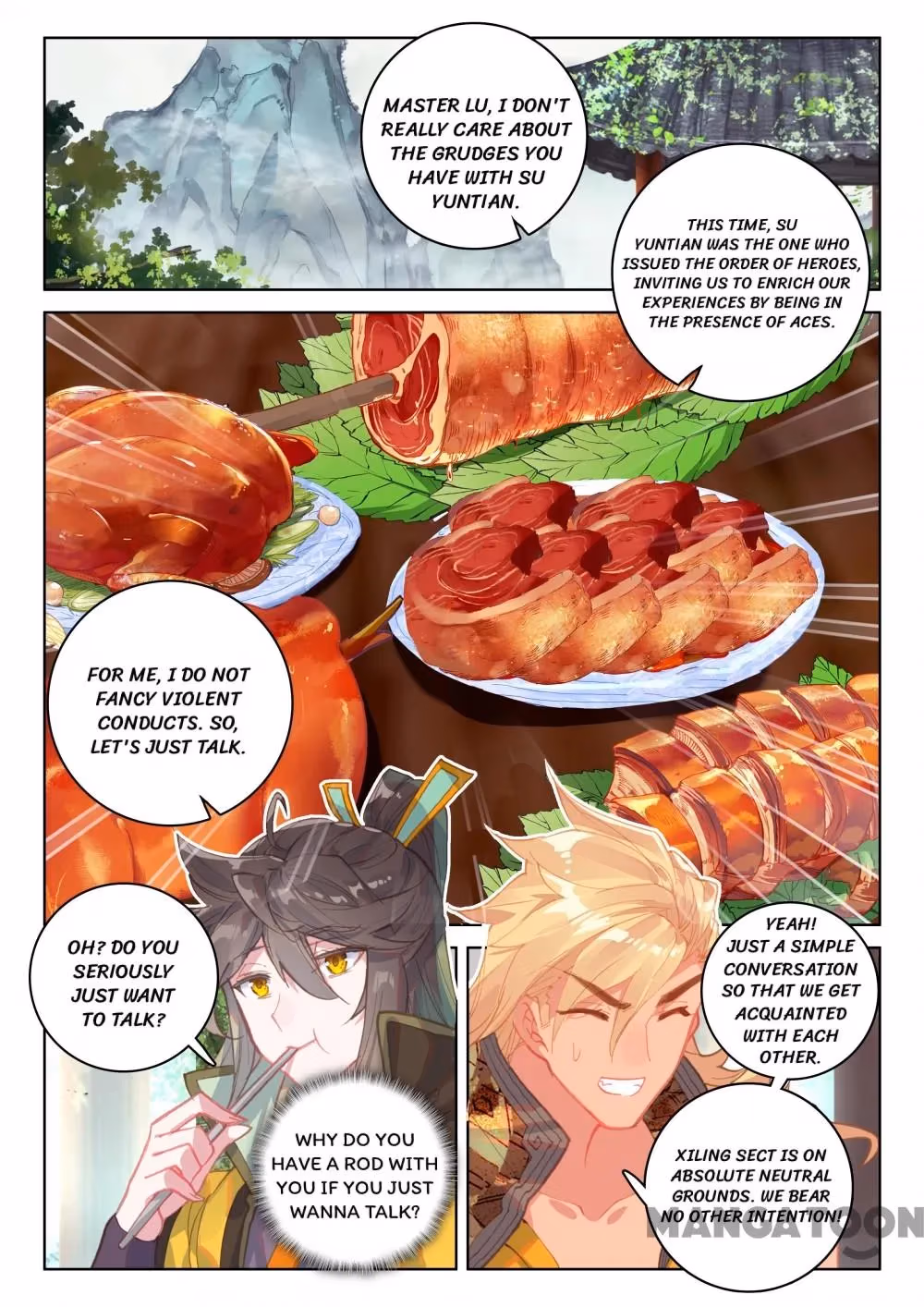 Read The Divine Punished One chapter 160 image 2 on Lezhin