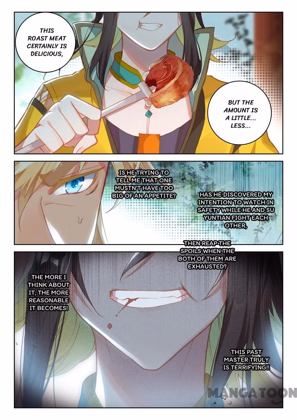 Read The Divine Punished One chapter 160 image 3 on Lezhin