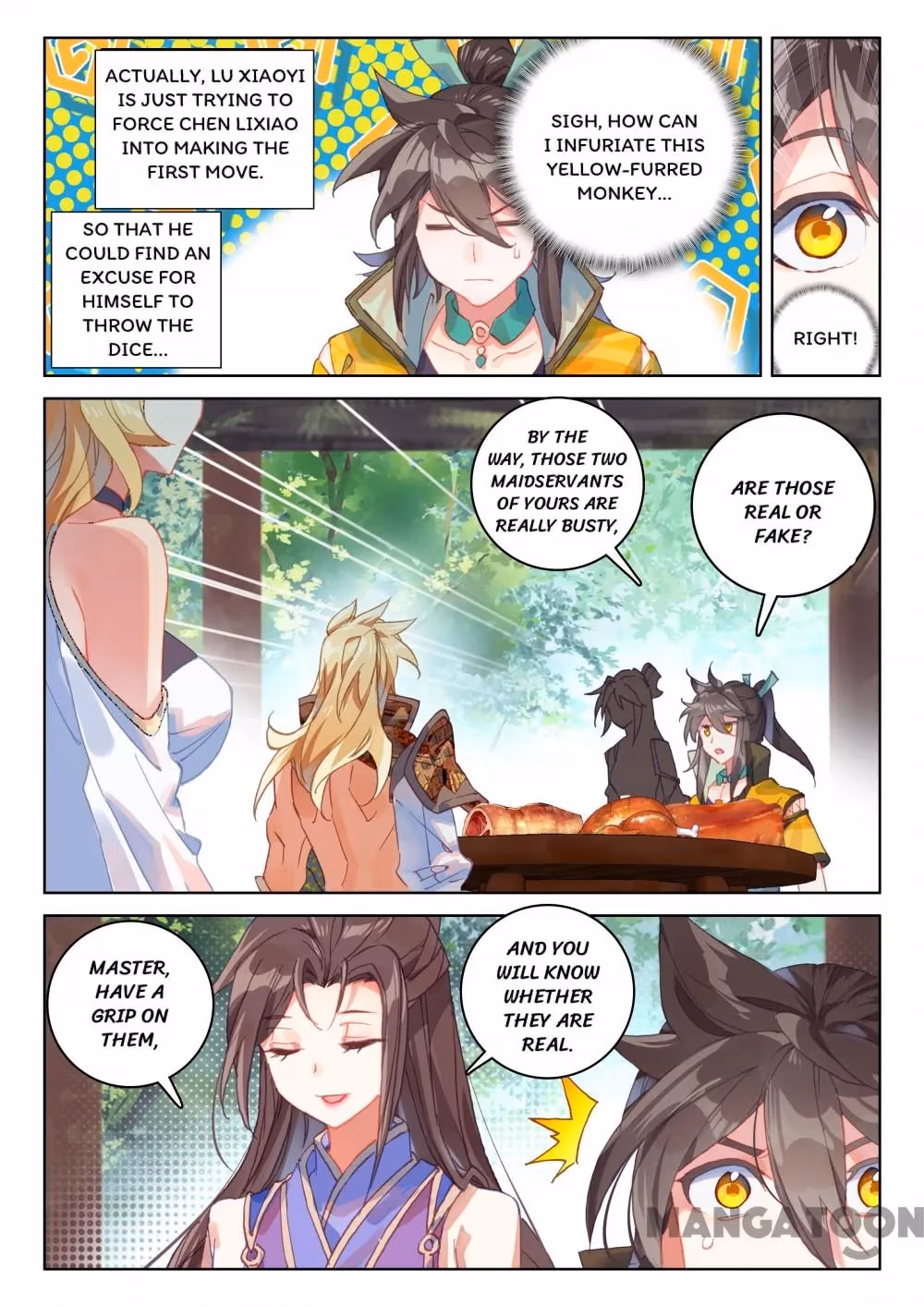 Read The Divine Punished One chapter 160 image 4 on Lezhin