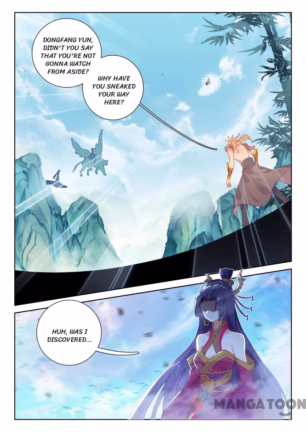 Read The Divine Punished One chapter 161 image 0 on Lezhin