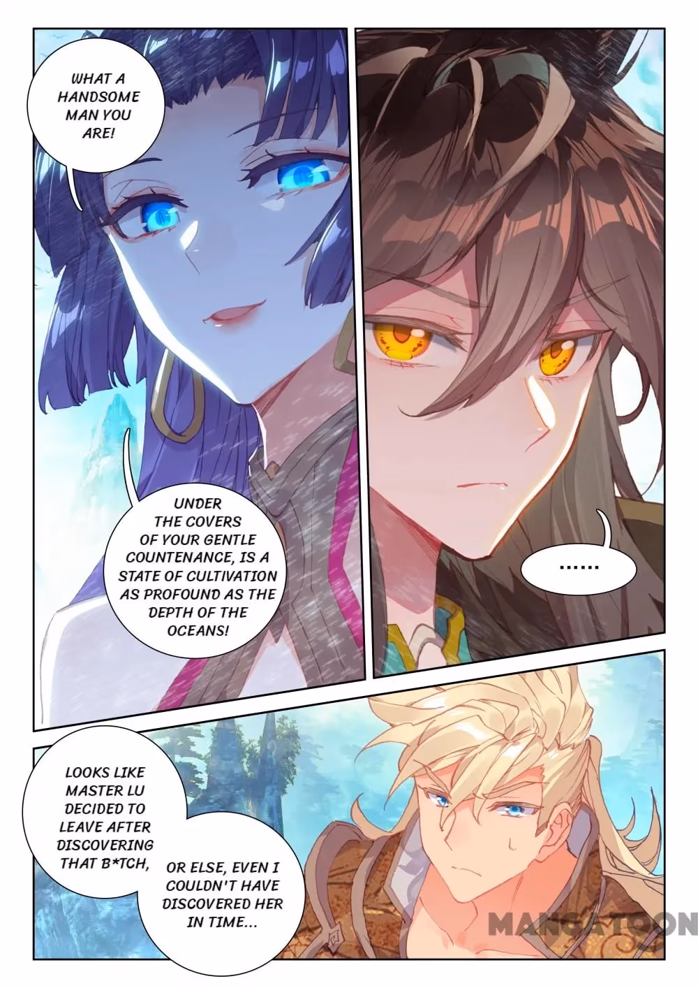 Read The Divine Punished One chapter 161 image 1 on Lezhin