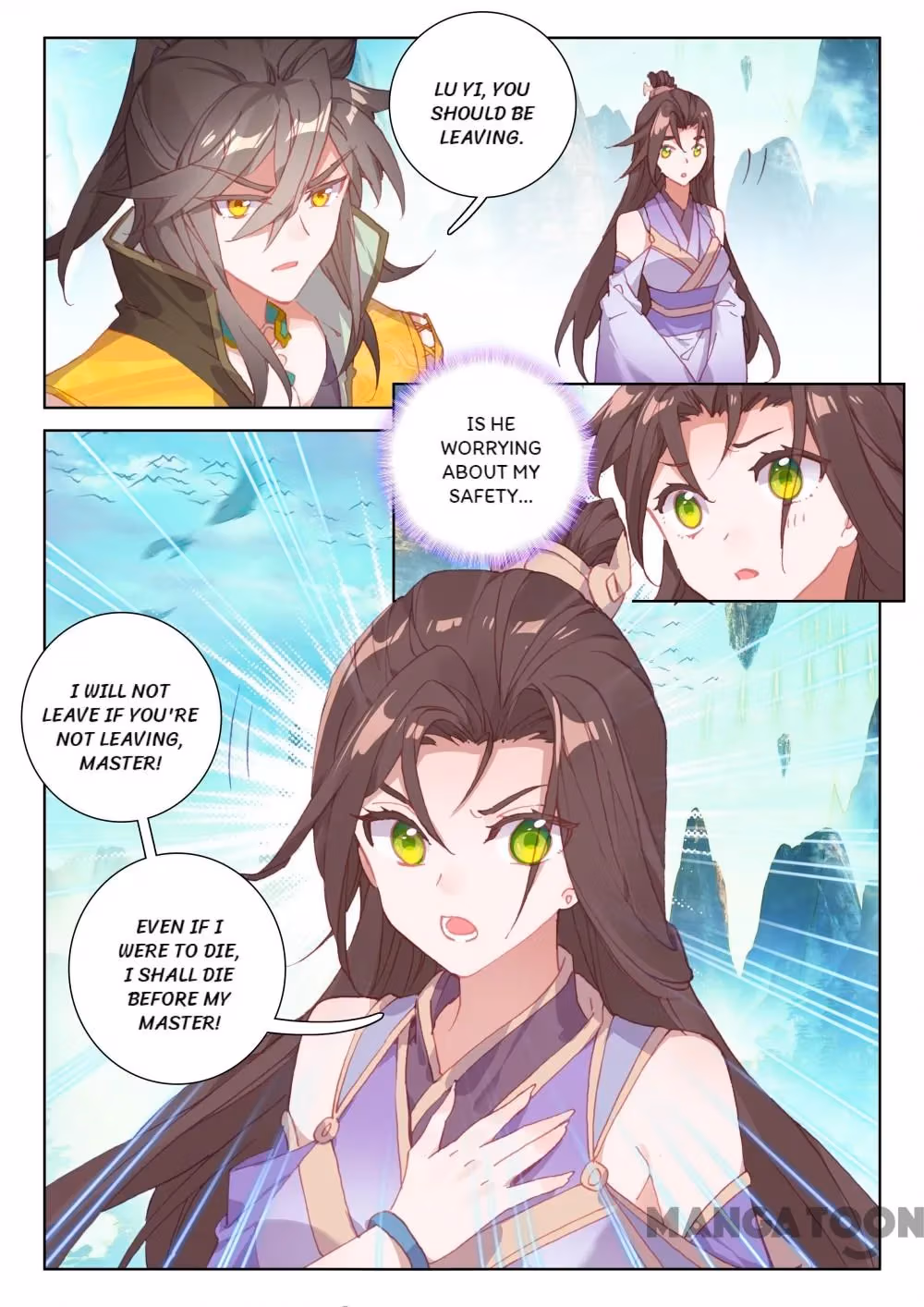 Read The Divine Punished One chapter 161 image 2 on Lezhin