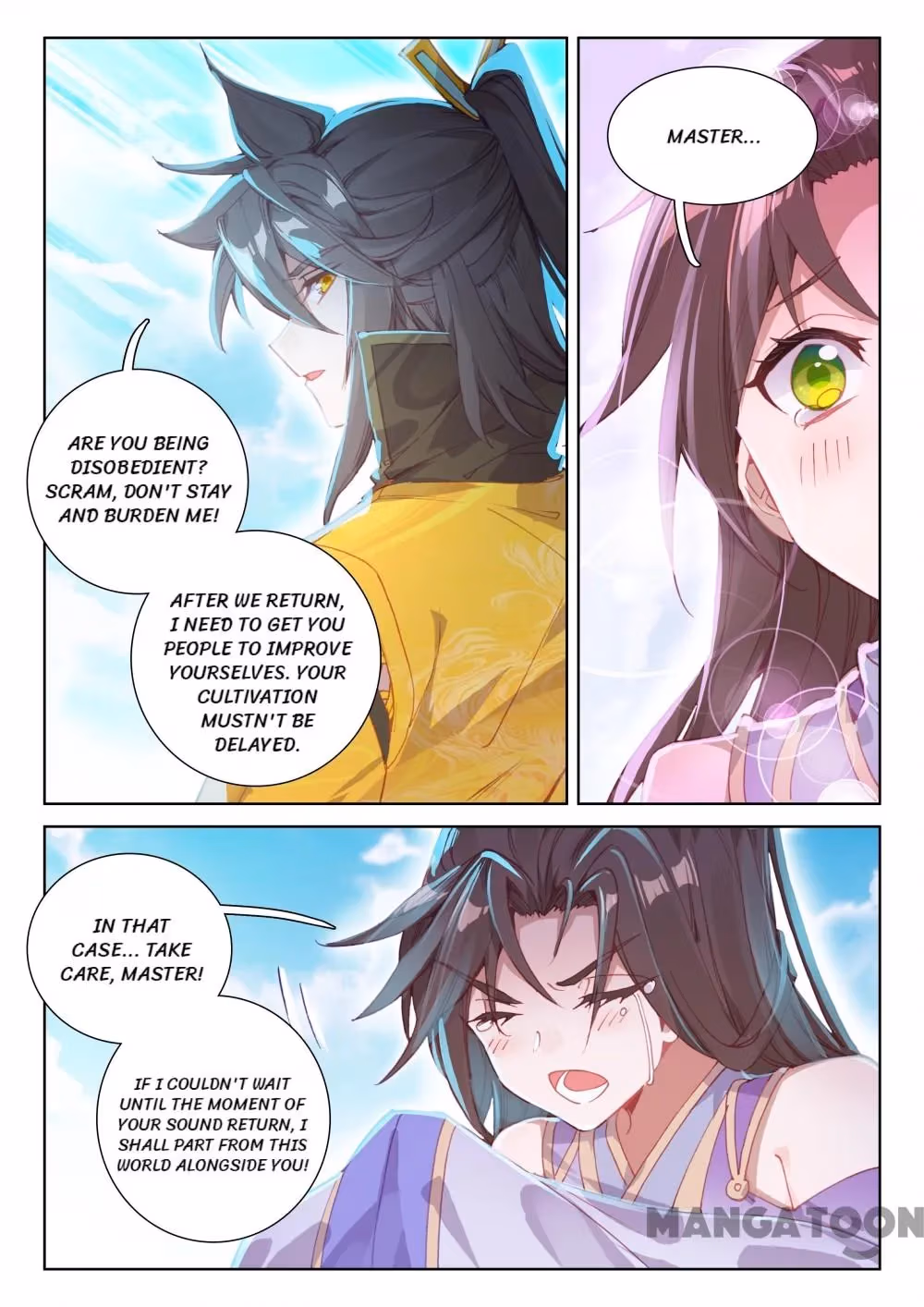 Read The Divine Punished One chapter 161 image 3 on Lezhin