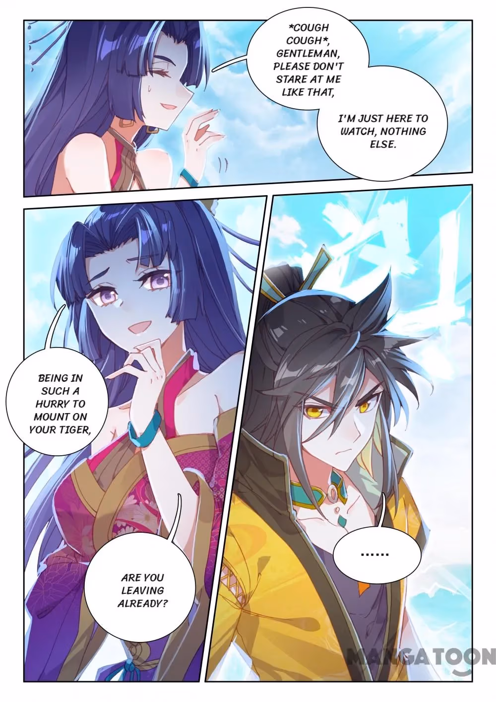 Read The Divine Punished One chapter 161 image 5 on Lezhin